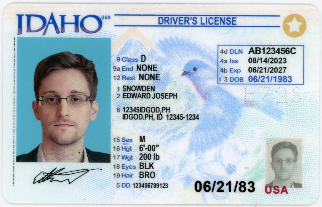 Premium Idaho Fake IDs with Holograms & UV Security
