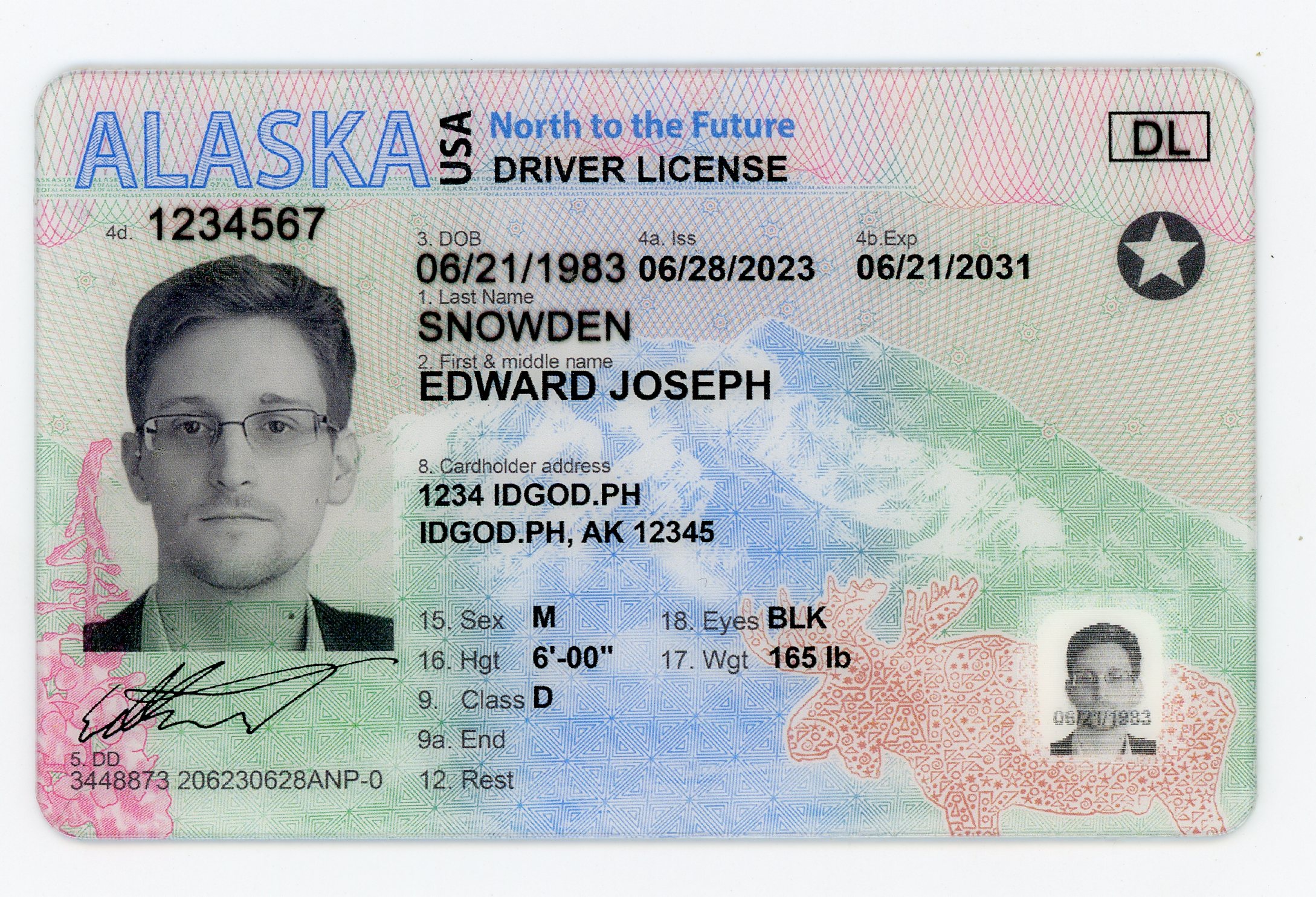 Premium Alaska Fake IDs with Holograms & UV Security